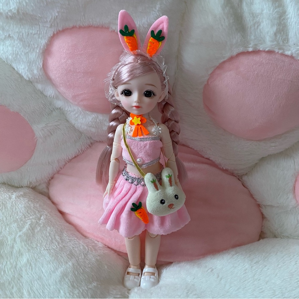 Kawaii Easter Bunny Japanese 12" BJD Ball Jointed Doll